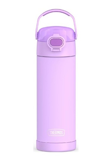 Geniş Ağızlı Kapaklı 16 Oz Paslanmaz Çelik Vakumlu Termos Neon Mor 2txdpl Diğer