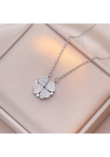 Bayan Kolye: Moda Estetiği Titanyum Çelik Kolye No.411 Çok REnkli