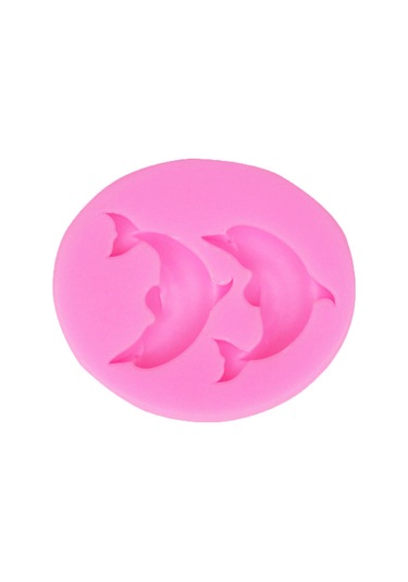 Yunus Fondan Silikon Kalıp Pişirme Aracı Gumpaste Mutfak Aksesuarları Gösterildiği Gibi