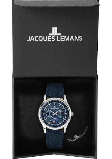 Jacques Lemans Derby 1-2213c Erkek Kol Saati Gri