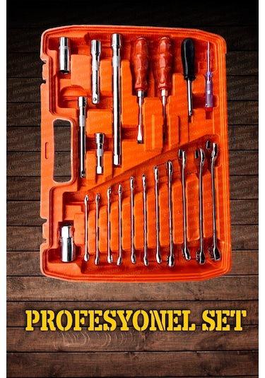 Moonshop Profesyonel 121 Parça Lokma Takımı 1/2-1/4-3/8 Takım Set