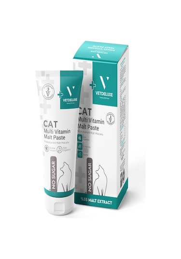 Vetdeluxe Multivitamin Malt Taurin ve 13 Farklı Vitamin İçeren Malt Macun 100 G