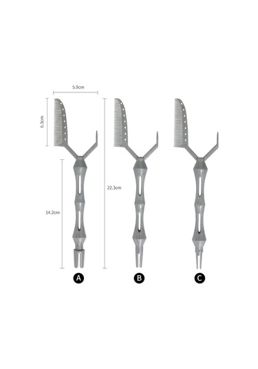 Suntek Saç Boyama Konumlandırma Perma Tarak Aletleri Bakım Gri