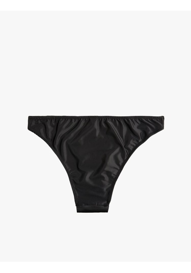 Koton Normal Bel Rahat Kalıp Brief Külot Siyah 6wlk30135mk Siyah