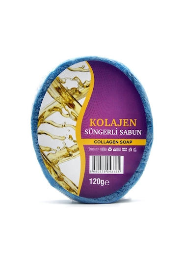 Kolajen Özlü Süngerli Duş Sabunu 120 G