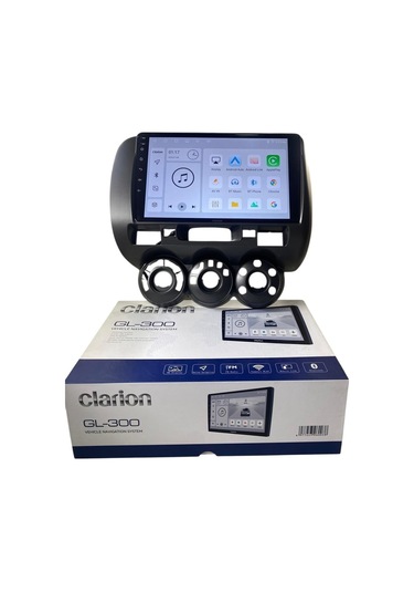 Honda Jazz Clarion 4-64 Tam Profesyonel Oem Multimedia 9"