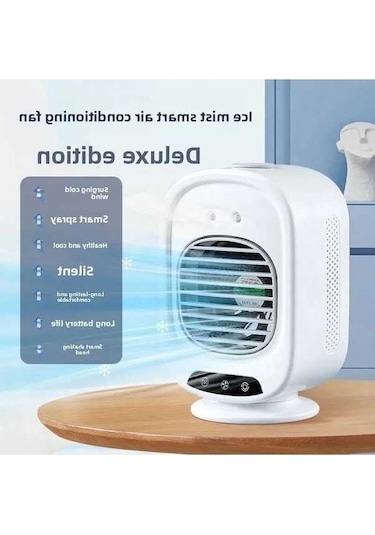 Funtree Treasure Yaz Yeni Serin Sprey Nemlendirici Mini Fan - Uygun Fiyatlı Ve Enerji Tasarruflu