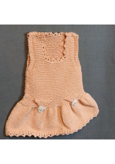 Uretti - Talia 8659 1005 El Örgüsü Koton İp Kız Çocuk Elbise - Bandana Takım - 1 Yaş / Gülkurusu Gülkurusu Uretti - Talia 8659 1005 El Örgüsü Koton İp Kız Çocuk Elbise - Bandana Takım - 1 Yaş / Gülkurusu Gülkurusu