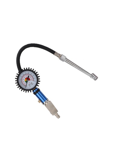 Suofeng 12 Bar Alüminyum Lastik Basınç Test Cihazı, 55mm Ekran, Çift Ölçüm Birimi, Bakır Otomatik Tutucu, Hava Sızıntısı Yok