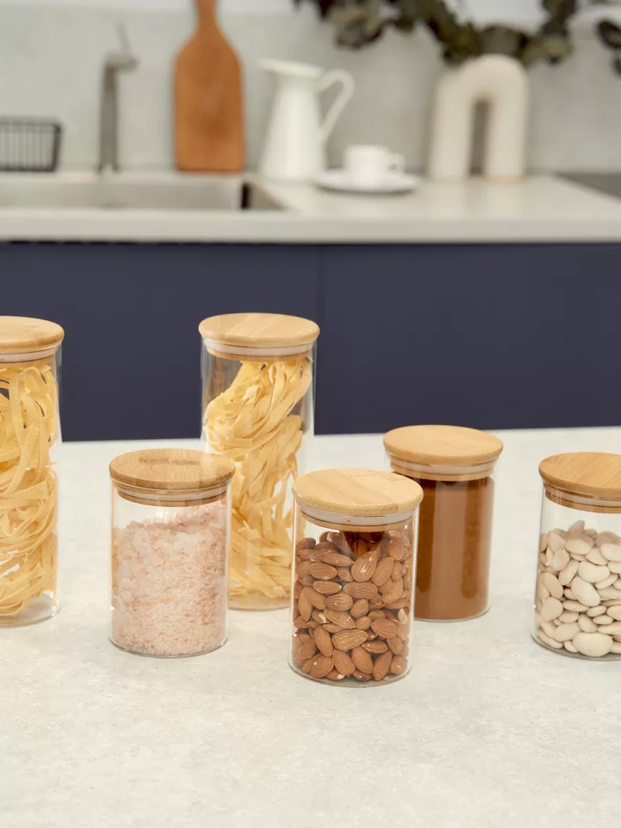 Beautihome Cam Şişe Seti Açık Ürünler İçin 174404366