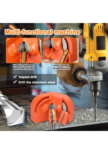 Konesam Elmas Taşlama Tekerlekli Çok Amaçlı Matkap Ucu Bileme Aleti - Taşınabilir Ve Pratik