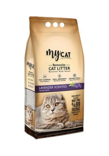 Mycat Bentonit Kedi Kumu Lavanta Kokulu 10 Lt