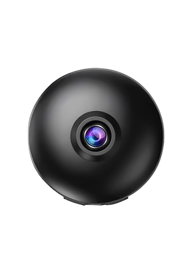 Yuntech01 Ev İçin Siyah Wifi Kamera - 140 Geniş Açı, 720p Hd, Gece Görüşü, Hareket Algılama, 256g Tf Kart Desteği Yerleşik Pil Siyah