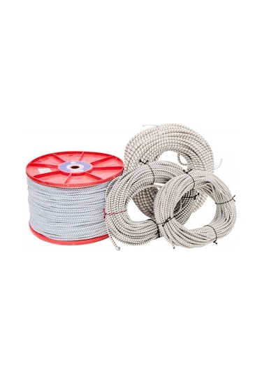 EBA 6 Mm 10 Metre Lastikli Ipek Halat Gerdirme Ipi Branda Germe L