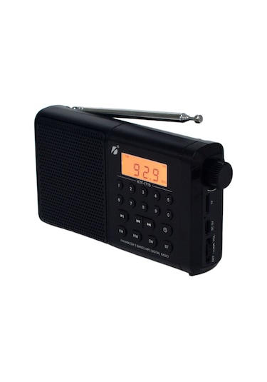 UltraTekno KTF - 1715 Dijital Göstergeli Alarm Saatli El Radyosu