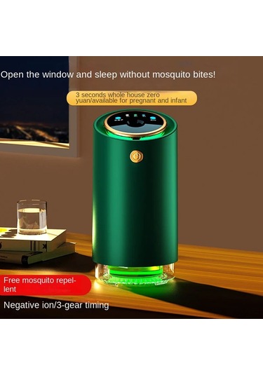 Wezone Usb Şarjlı Elektrikli Tozak Kovucu 20-30m² Kullanıma Uygun 6-8 Saat Pil Ömrü Yeşil Renkli