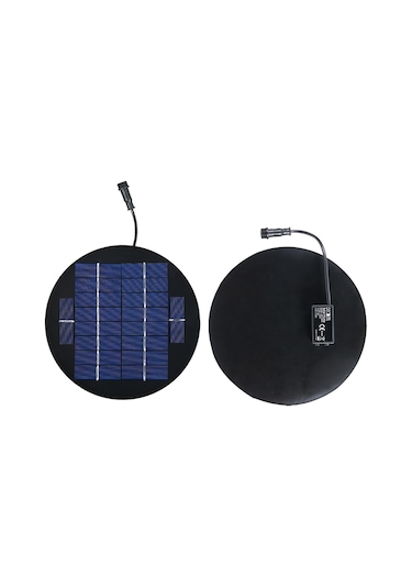 Fosenze Güneş Enerjili Sürekli Akışlı Fontain Pompası - 9v 3w Ip68 Su Geçirmez - Bahçe, Manzaralı Sualtı Peyzajı İçin Mikro Motorlu