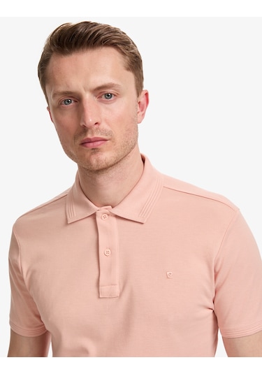 Pierre Cardin Erkek Somon Tişört Basic 50321128-vr047