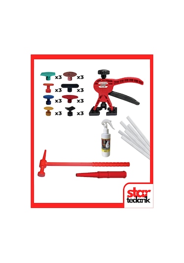 Pdr Boyasız Göçük Düzeltme Seti 34 Parça Özel Seri