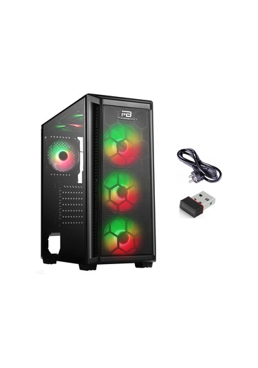 APU AMD Ryzen 5 Pro 3350G 16 GB DDR4 500 GB NVMe SSD Dos Oyuncu Bilgisayarı