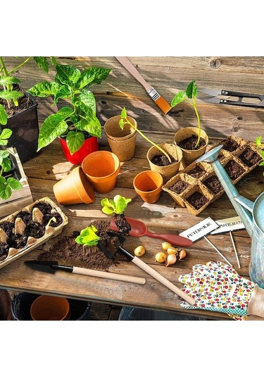 Maoyaya Sukulentler Seti Peri Nakil Minyatür Mini Kazma Kaktüs El Dikim Dikim Dikim Bonsai Bahçesi Bahçecilik Bahçe Ayıklama Aletleri Alet Adet 13 Bw