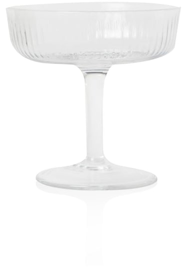 The Mia Ayaklı Cam Dondurma Kasesi 11x12 Cm