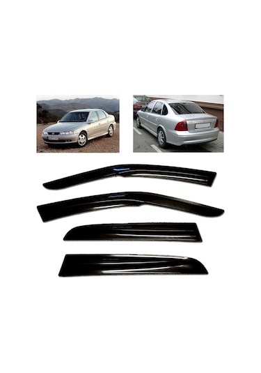 Opel Vectra B Cam Rüzgarlığı Mugen Tip 4 Lü Set
