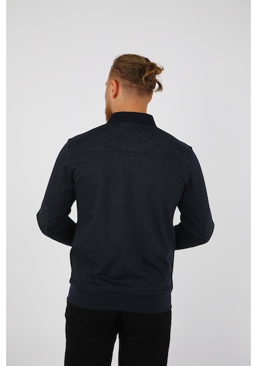 Erkek Brango Yakalı Triko Kazak 001