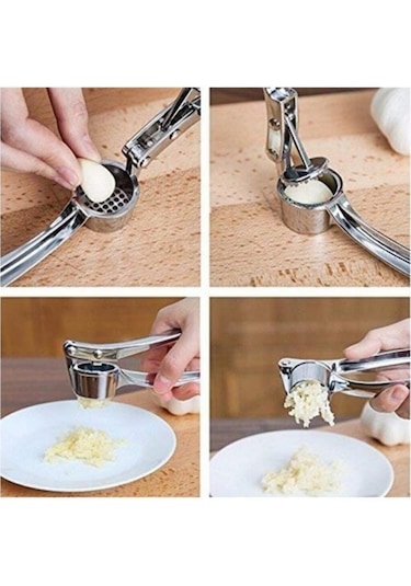 Paslanmaz Çelik Sarımsak Ezici Pratik Sarımsak Ezici