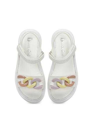 Zın F 5fx Beyaz Kız Çocuk Sandalet 000000000102005643 Beyaz