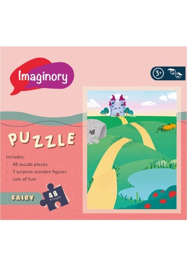 Alice And Grace Imaginory Figürlü Puzzle Masal