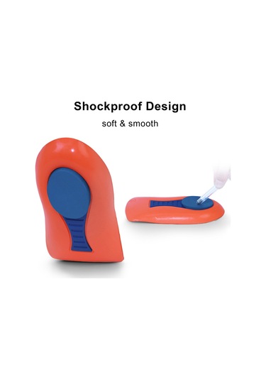 Vkemall Ayak Ağrısı Gideren Silikon Topuk Pedi - Erkek 41-47 Numara Çift