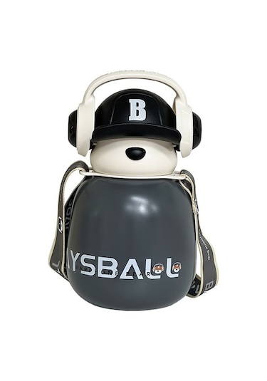 Gıda Sınıfı 316 Paslanmaz Çelik Termos Bardak S80oı3 Açık Gri