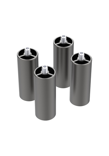 Yuntech01 Creality Falcon 2 İçin 4 Adet Alüminyum Yüksekliği Artırıcı Ayak, 56mm Ekstra Yükseklik Parçaları