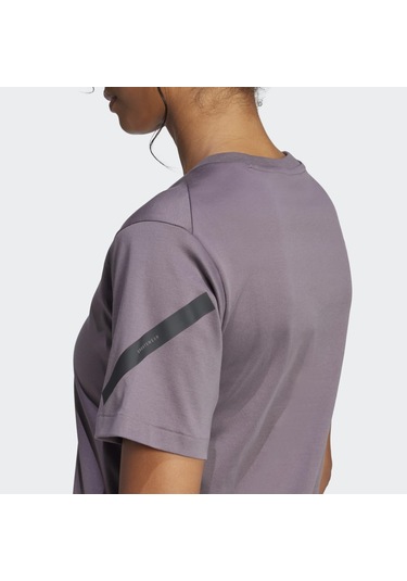 Adidas Jc5399 W Z.n.e. Tee Kadın T-shirt Mor