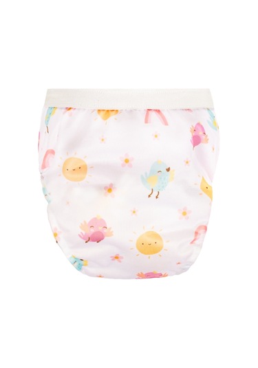 Sevi Bebe Lüks Bebek Alıştırma Külodu Kuş Desenli 1 No 10-15 Kg