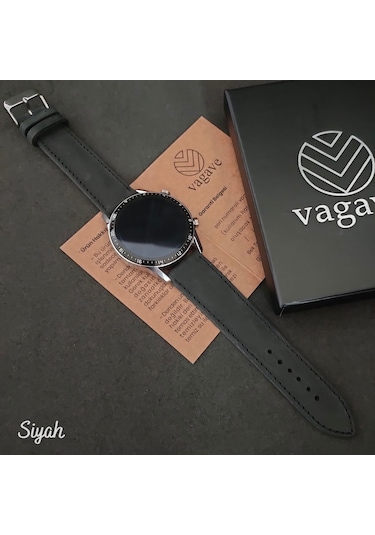 Vagave Huawei Watch GT / GT2 / GT3  Deri Kordon 20-22 MM