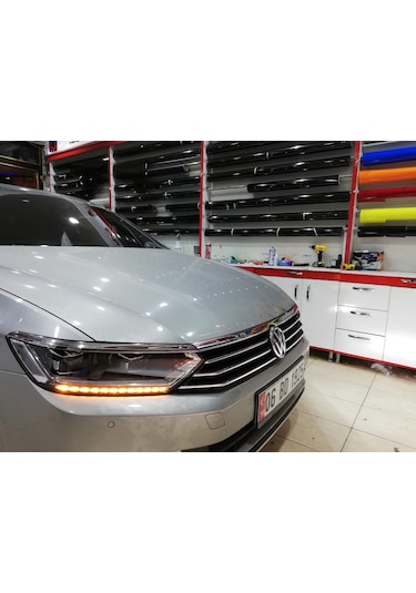 Passat B8 Led Far Hıghlıne Kayar Sinyal B8 Uyumlu Sağ Sol Takım