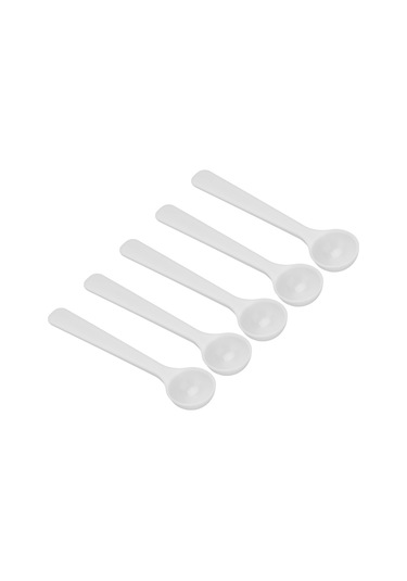 Tenfowee 100 Adet 2ml/1g Plasti K Ölçüm Kaşığı - Bahçe Gübreleme, Mutfak Pişirme, Pastacılık İçin Dayanıklı, Temizlenmesi Kolay, Çevre Dost