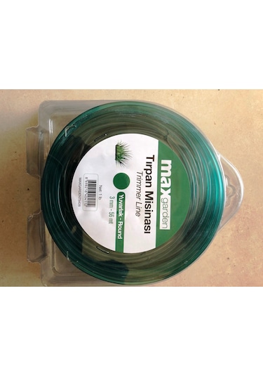 Maxgarden Tırpan Misinası Yeşil Yuvarlak 3.0 Mm - 56 Metre