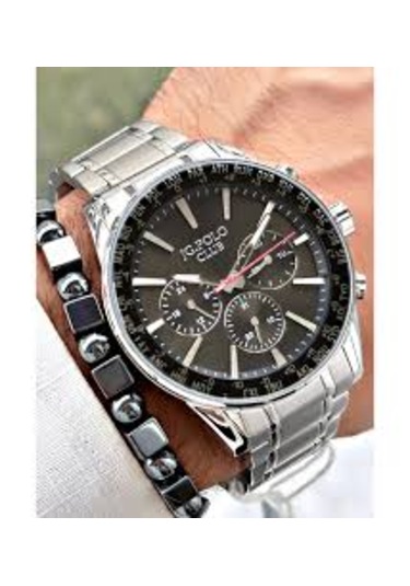 Jg Polo Club Jpc.s04064a.1 Çelik Kordon Erkek Kol Saati