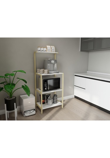 Sali Kahve Köşesi Çok Amaçlı Mutfak Mikrodalga Dolabı