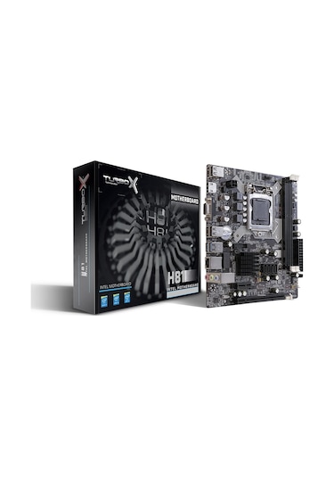 Turbox WorkTeam H81 Intel H81 1600 MHz DDR3 Soket 1150 mATX Anakart