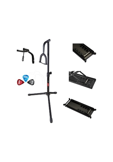 Lastvoice Gtr-01PD Enstrüman Gitar Standı Sehpası + Ayaklık + Pena
