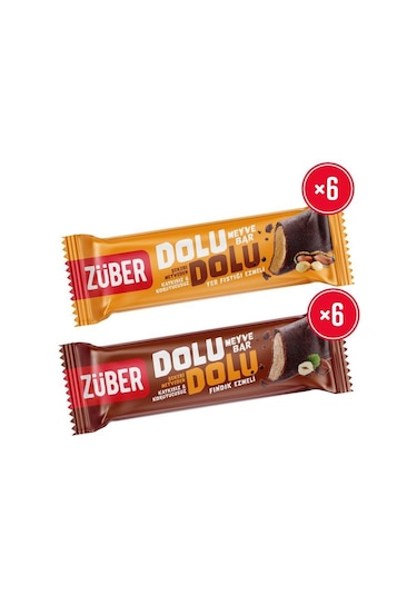 Züber Dolu Dolu Meyve Bar Deneme Paketi 30g X 12 Adet