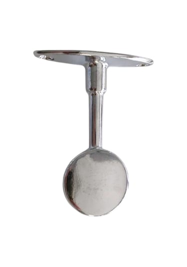 Yuvarlak Ayaklı Kapalı Askı Borusu Flanşı Mobilya Oval Boru Flanşı 4 Adet Boru Çapı:25mm