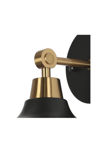 Duvar Aydınlatma, Siyah Ve Altın Modern Yatak Odası Duvar Sconces İç Mekan, Metal Duvar Sconces Siyah