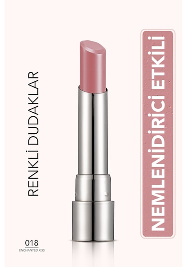 Flormar Sheer Up Yarı Transparan & Parlak Bitişli Nemlendirici Ruj 018 Enchanted Kiss