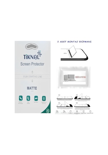 Oppo A9 2020 - Tiknal - Nano Ekran Koruyucu Ultra İnce Esnek Mat Şeffaf