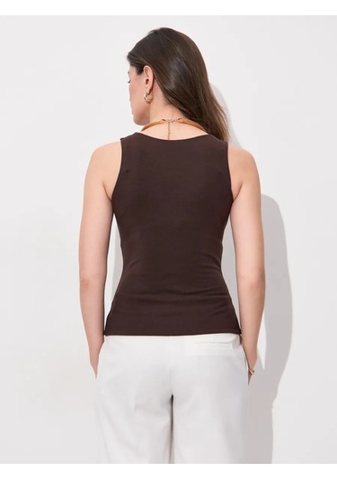 Fearsome Ceket Altı İçin Üst 337614950 Kahverengi